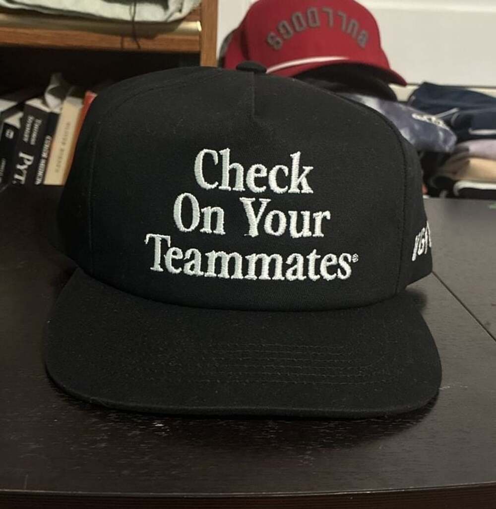 Violent Gentlemen Check On Your Teammates Hat Black